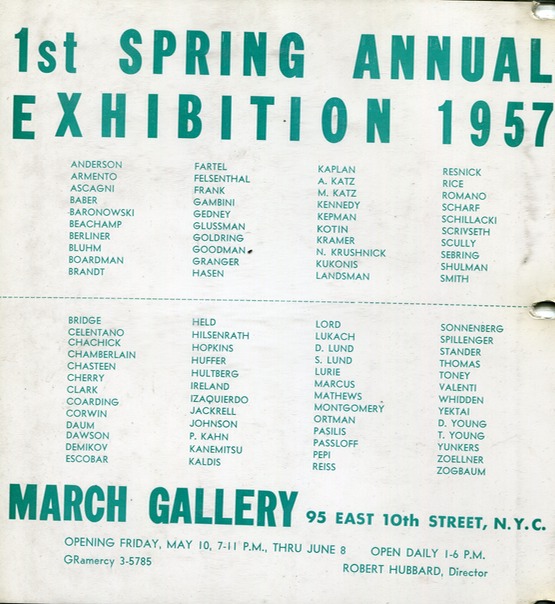 1957 1st spring march gallery