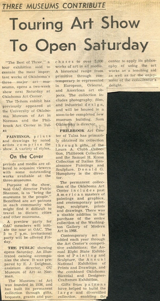 1971 unknown paper Oklahoma