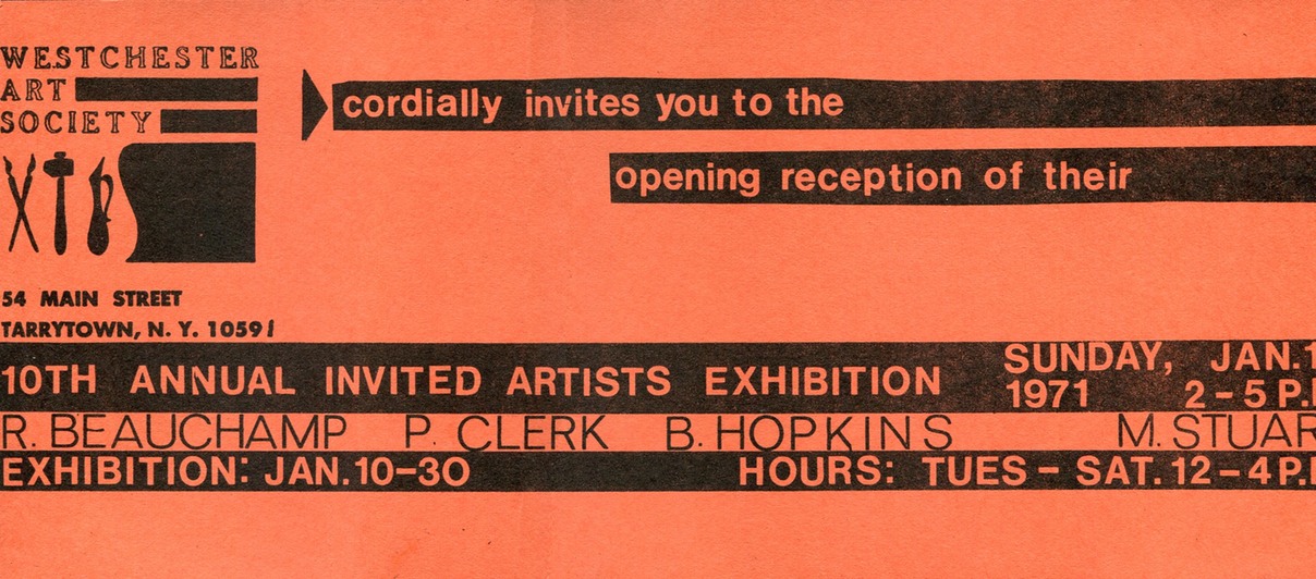 1971 Westchester Art Society