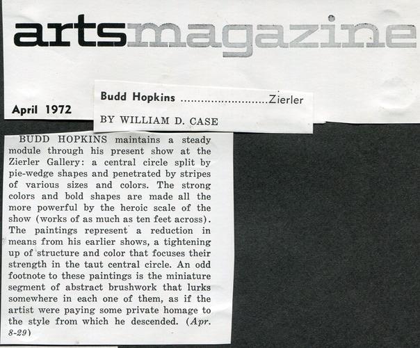 1972.4 Arts Magazine