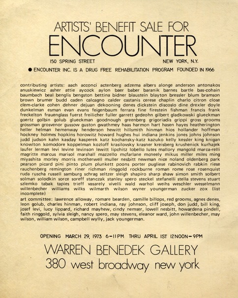 1973 Warren Benedek Gallery
