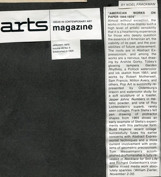 1975.1 Arts Magazine