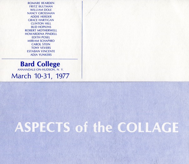 1977 Aspects of the Collage