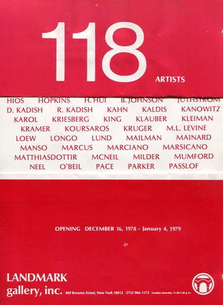 1978 118 Artists