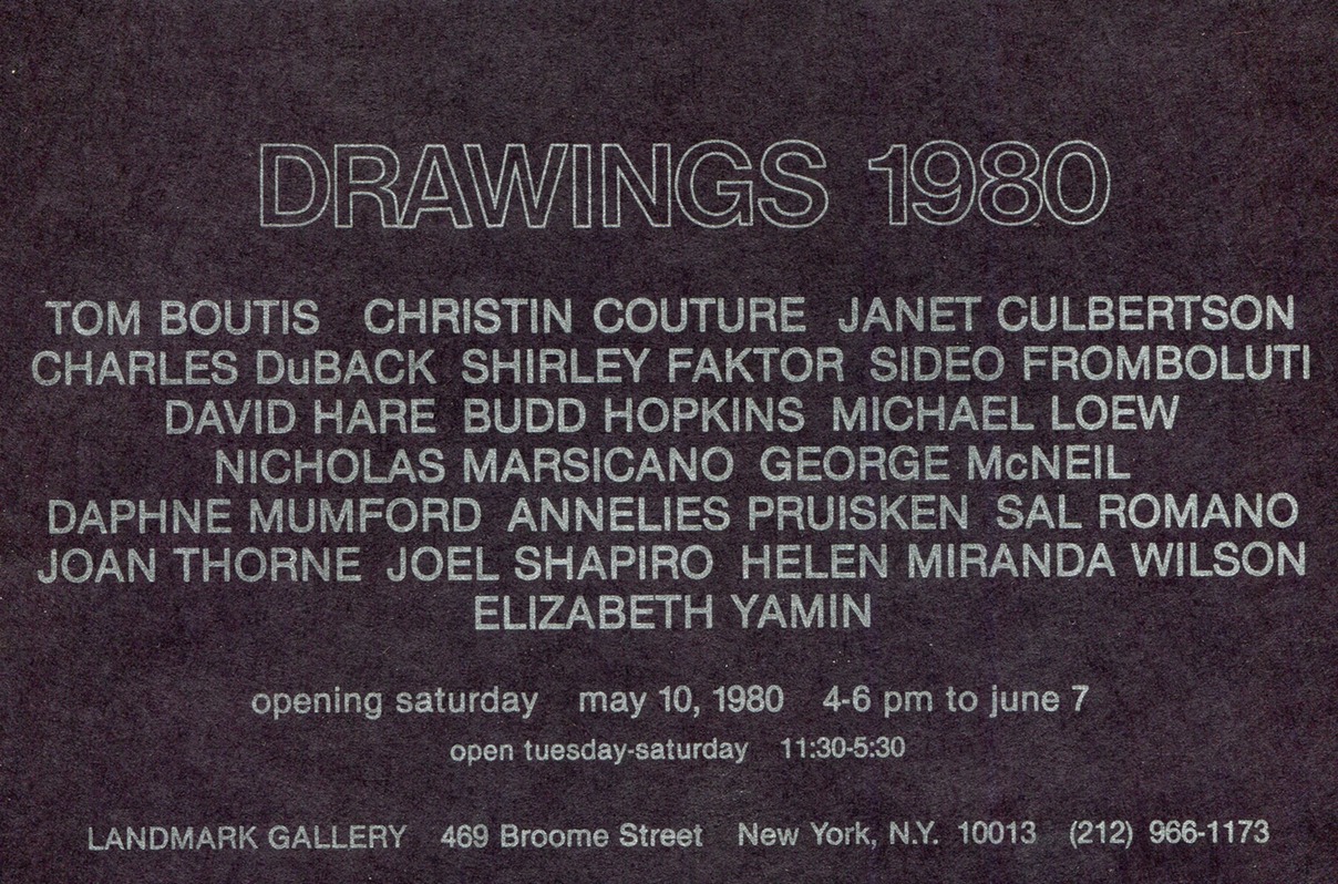 1980 Drawings Landmark