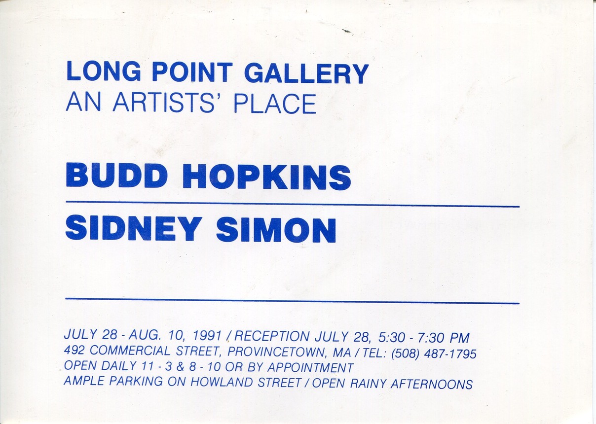 1991 Long Point show invite